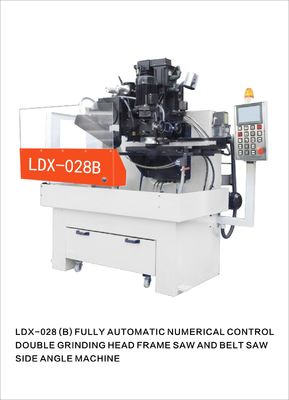 Full CNC Karbida Saw Blade Double Grinding Head Side Angle Gear Grinding Machine