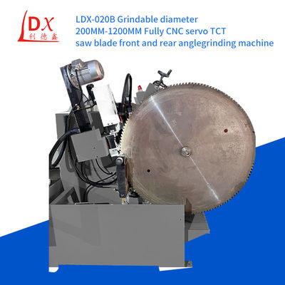 Mesin penggiling sudut depan dan belakang CNC TCT Saw Blade besar LDX-020B