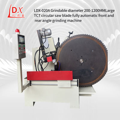 LDX-020A Penggiling Diameter 200-1200MM Otomatis Sirkular Saw Blade Mesin Penggiling