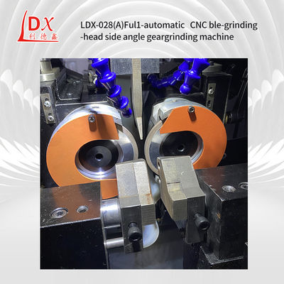 Full CNC Blade Saw Blade Double Grinding Head Side Angle Gear Grinding Machine LDX-028A