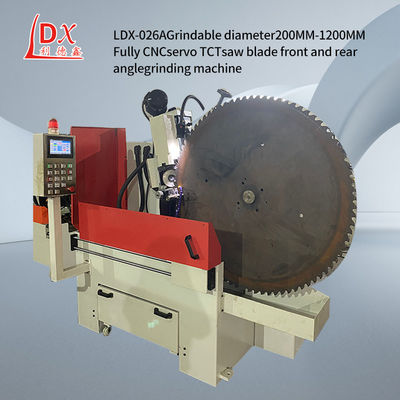 LDX-026A Perbaikan Dan Penggilingan Emas Saw Blade Grinding Machine 1-12mm