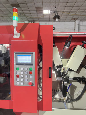 Full CNC Servo Feed TCT Blade Saw Blade Bagian Depan Dan Bagian Belakang Mesin Penggilingan Sudut