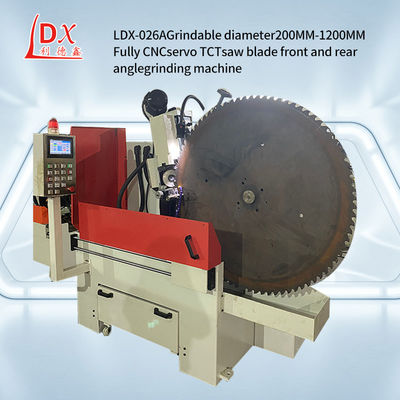 LDX-026A Diameter Grindable 200MM-1500MM TCT Saw Blade Mesin Grinding CNC Lengkap
