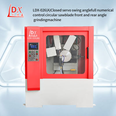 LDX-026A Custom Servo TCT Saw Blade Mesin Penggiling Otomatis