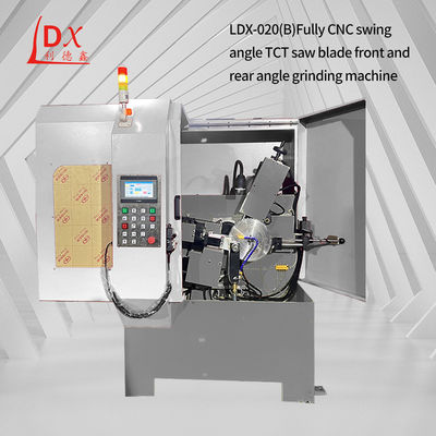 LDX-020B Full CNC Saw Blade Front And Rear Angle Grinding Machine Produsen