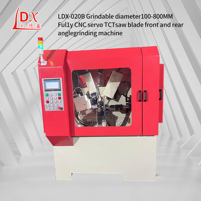 LDX-020B Lidexin Trapesium Gigi Penggiling Sudut Pakan Servo CNC Penuh