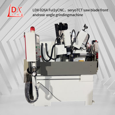 LDX-026A Servo swing Angle full CNC TCT mesin penggiling bilah gergaji melingkar