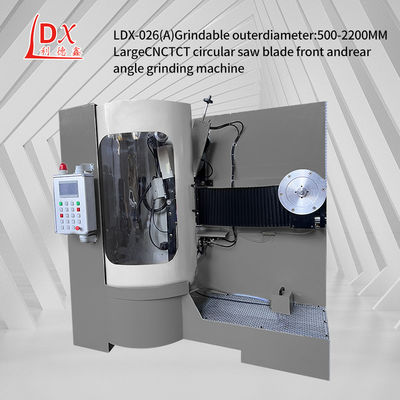 LDX-026A 300MM-1600MM Diameter Besar Lingkaran Saw Blade Tiga sumbu CNC Saw Blade Grinding Machine