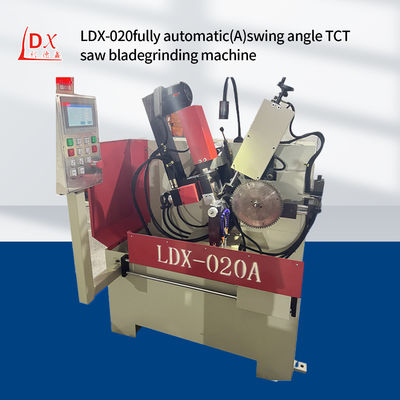 LDX-020A Otomatis Woodworking Saw Blade Front And Rear Angle Grinder Pabrik Penjualan Langsung