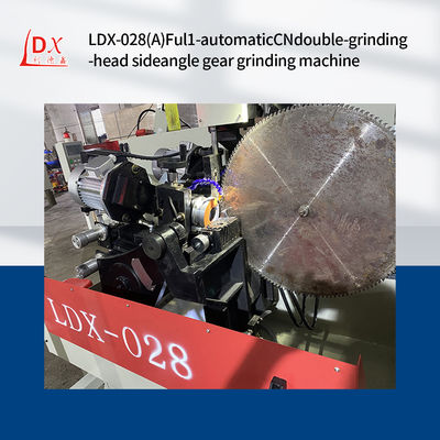 LDX-028A Baru Servo Feed Alloy Saw Blade Double Grinding Head Side Grinding Machine