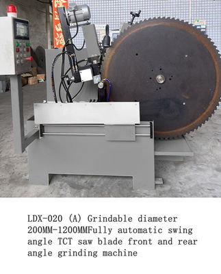 LDX-020A Pabrik Langsung Otomatis Saw Blade Bagian Depan Dan Mesin Pengasah Sudut Belakang