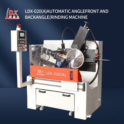 LDX-020A Otomatis Woodworking Saw Blade Bagian Depan Dan Bagian Belakang Mesin Penggilingan Sudut