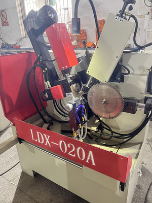 LDX-020A Otomatis Woodworking Saw Blade Bagian Depan Dan Bagian Belakang Mesin Penggilingan Sudut