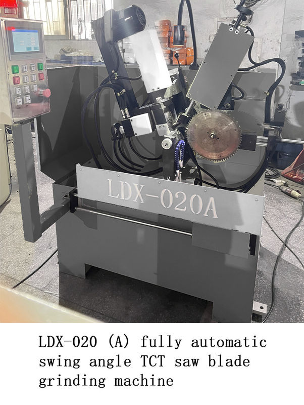 Otomatis Swinging Angle TCT Saw Blade Grinding Machine Untuk Woodworking LDX-020A