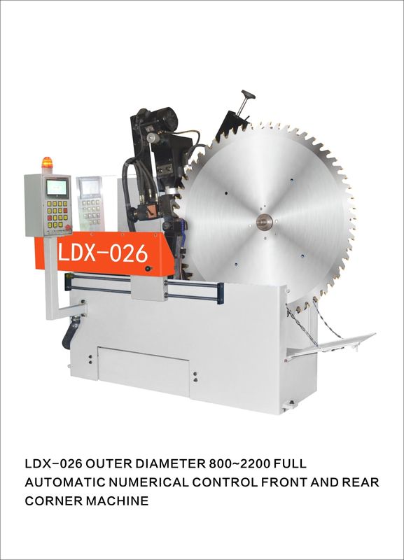 LDX-026 Diameter yang dapat digiling 800MM-2200MM Mesin Penggilingan Bilah Teka-teki CNC TCT