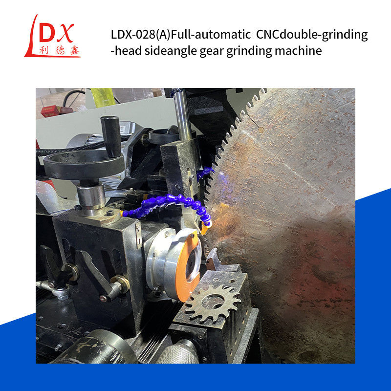 LDX-028A Mesin Penggiling CNC Penuh Servo Kepala Penggiling Ganda Mesin Penggiling Sisi