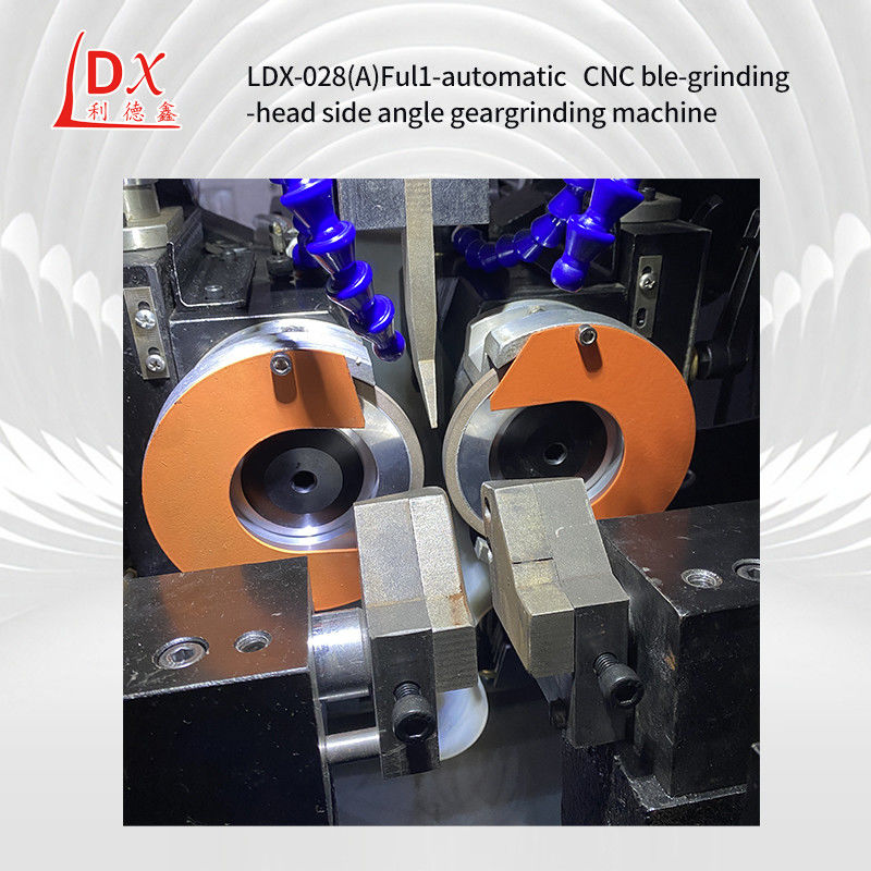 Full CNC Blade Saw Blade Double Grinding Head Side Angle Gear Grinding Machine LDX-028A