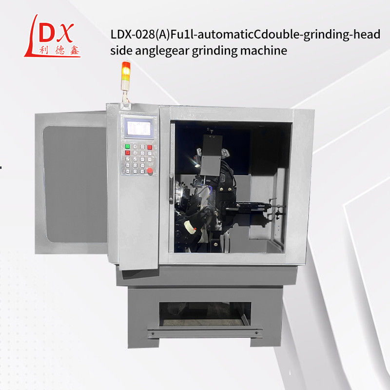 Full CNC Hard Saw Blade Double Grinding Head Side Angle Gear Grinding Machine LDX-028A
