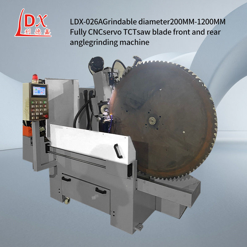 Mesin Penggiling Sudut Depan dan Belakang TCT Tinggi Precision Large Saw Blade LDX-026A