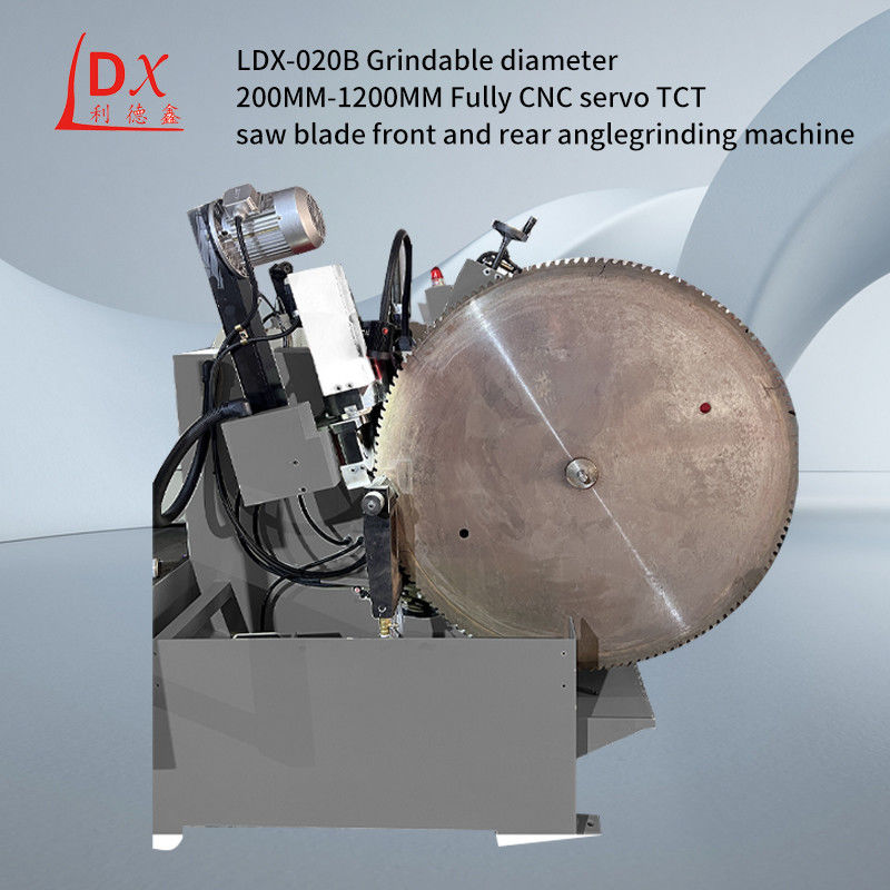 LDX-020B Custom Woodworking TCT Blade Saw Blade Bagian Depan Dan Bagian Belakang Mesin Penggilingan Sudut