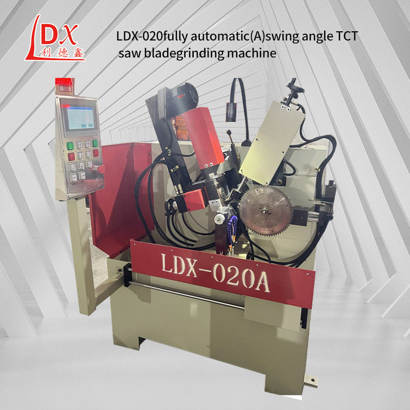 LDX-020A Guangdong Foshan Otomatis Saw Blade Sebelum Dan Setelah Mesin Angle Grinding