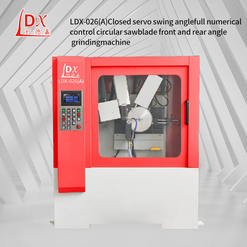 LDX-026A Servo Feed Full CNC Circular Saw Blade Bagian Depan Dan Belakang Angle Grinder