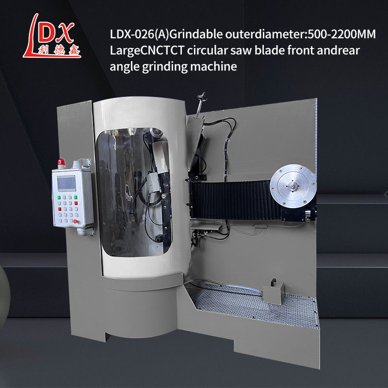 LDX-026A Penggilingan Diameter 400-2000MM CNC Lingkaran Saw Blade Penggilingan Mesin Pabrik Grosir
