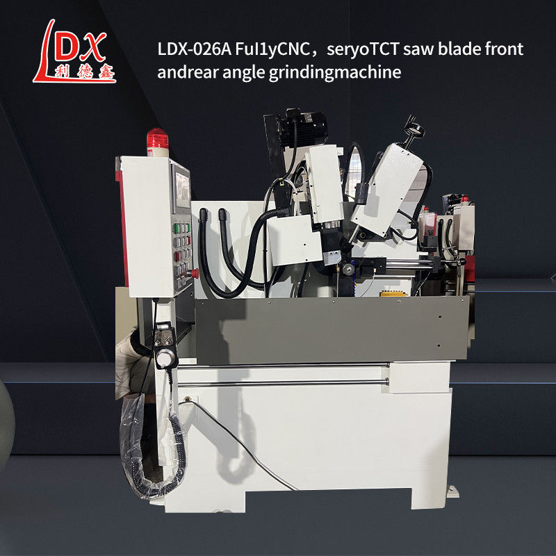 LDX-026A Guangdong Otomatis Sirkular Saw Blade Sebelum Dan Setelah Angle Grinding Machine Factory Grosir