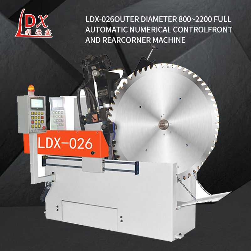 LDX-026A Penggilingan Diameter 500-2000MM Servo Feed Full CNC Mesin Penggilingan Bilah Saw Blade