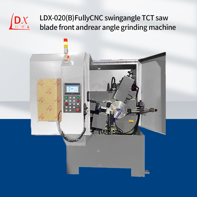 LDX-020B Full CNC Circular Saw Blade Front And Rear Angle Grinding Machine Factory Grosir