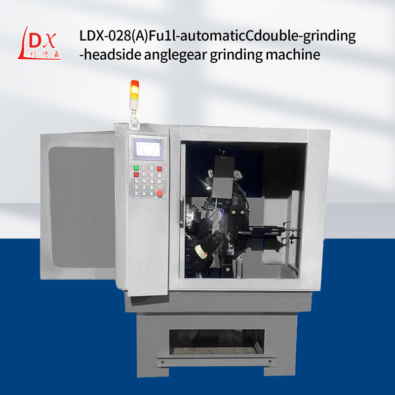 LDX-028A Servo Full CNC Circular Saw Blade Double Grinding Head Side Angle Grinding Machine Produsen
