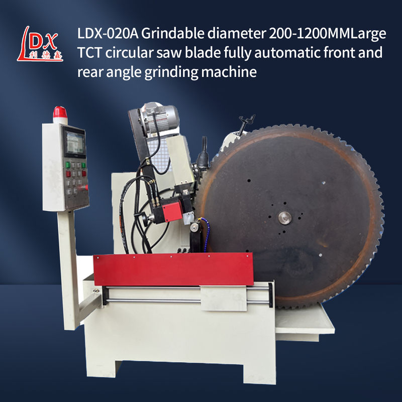 LDX-020A Pabrik Langsung Otomatis Saw Blade Bagian Depan Dan Mesin Pengasah Sudut Belakang