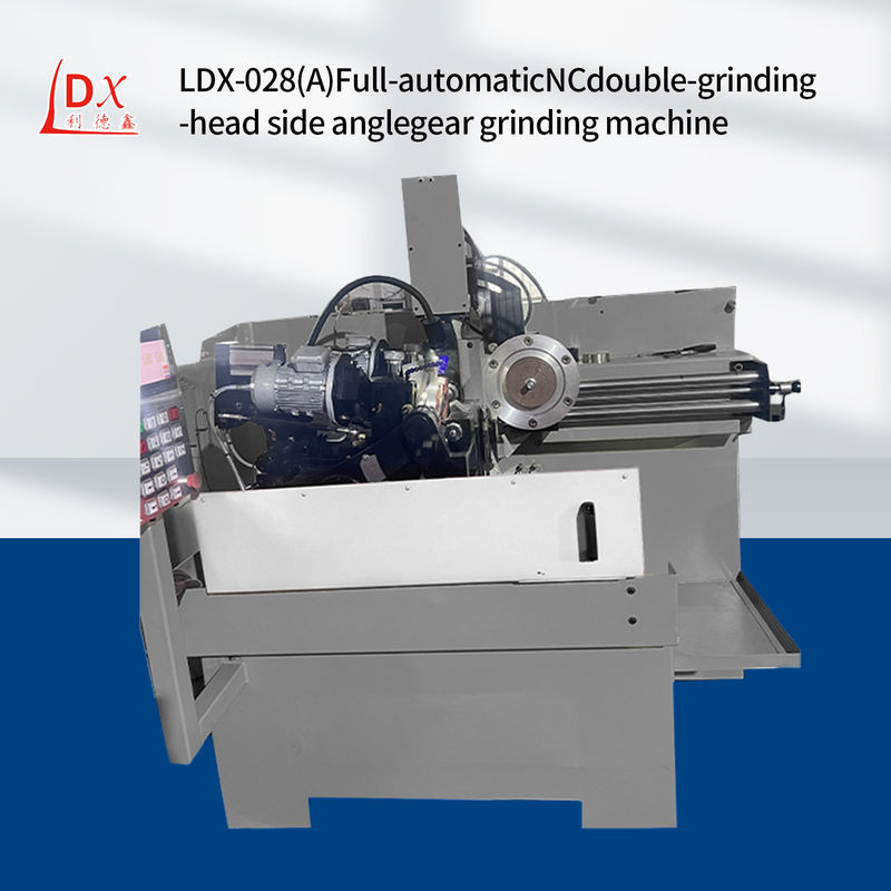 LDX-028A Mesin penggiling roda gergaji tiga sumbu / lima sumbu CNC Blade Double Grinding Head Side Angle